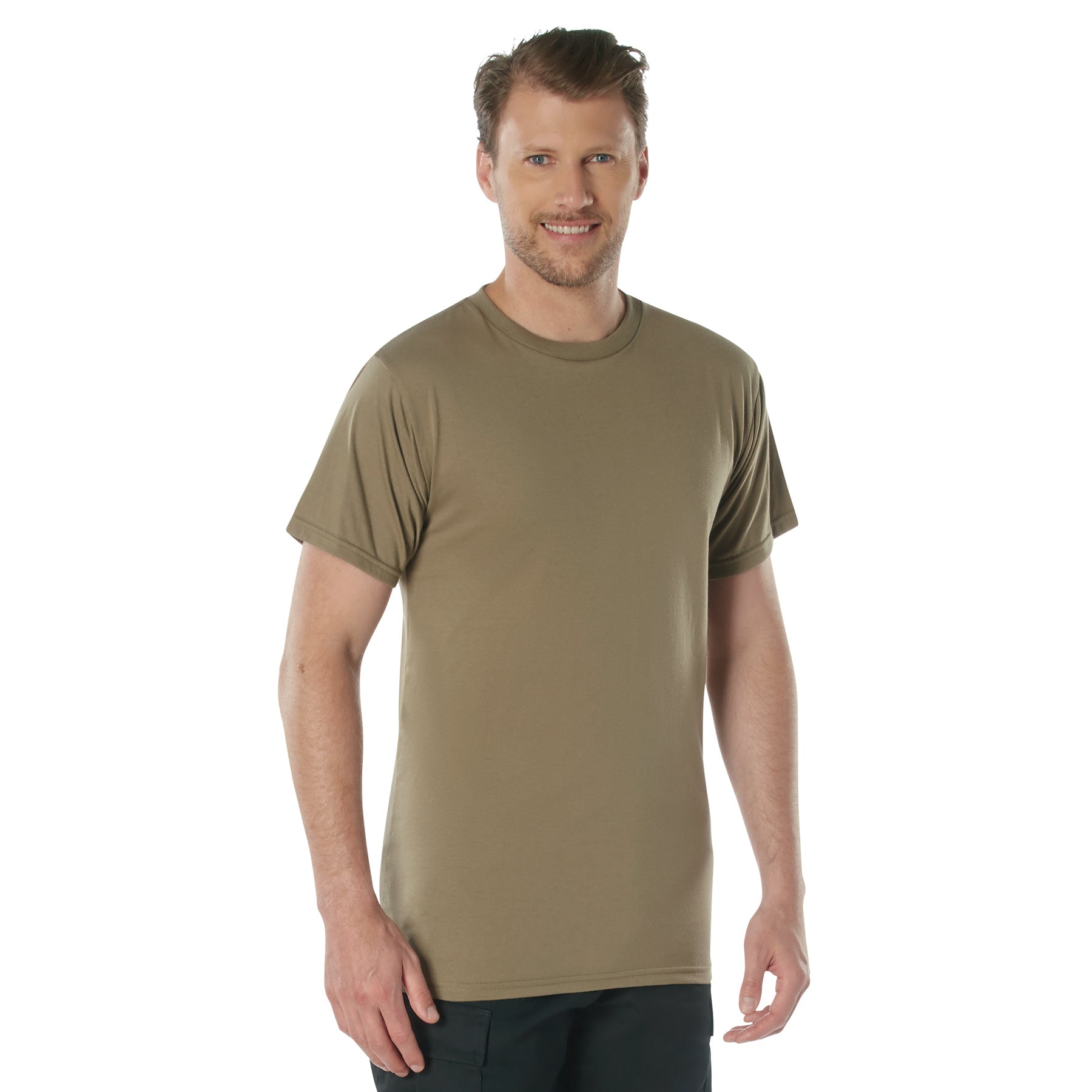 Rothco AR 670-1 Coyote Brown T-Shirt LARSON TACTICAL SUPPLY