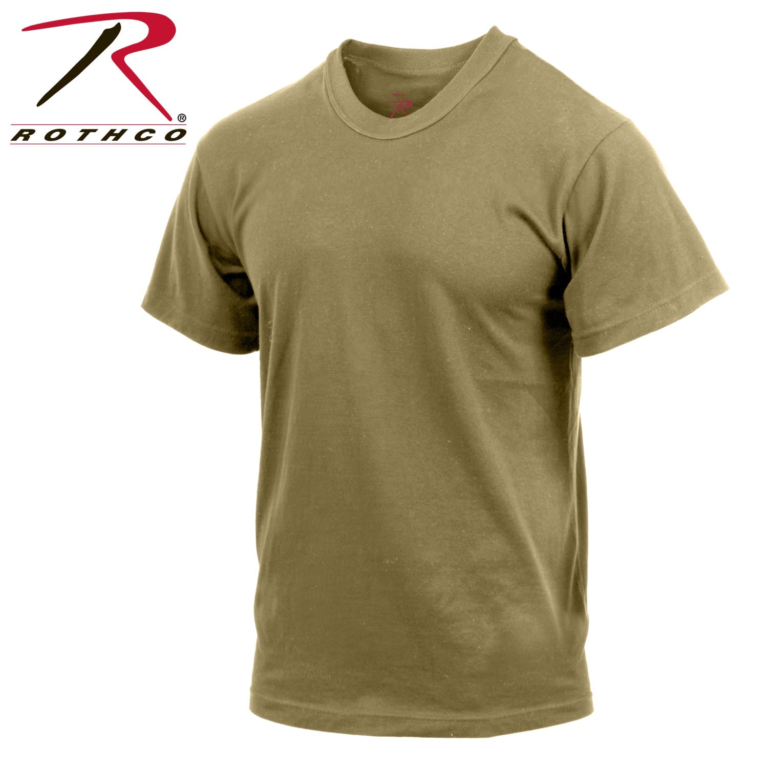 Rothco AR 670-1 Coyote Brown T-Shirt LARSON TACTICAL SUPPLY