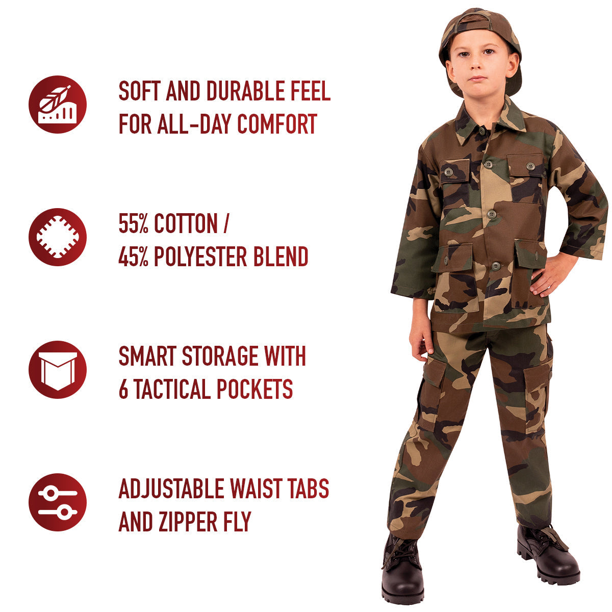 Rothco Kids Cargo Pants LARSON TACTICAL SUPPLY