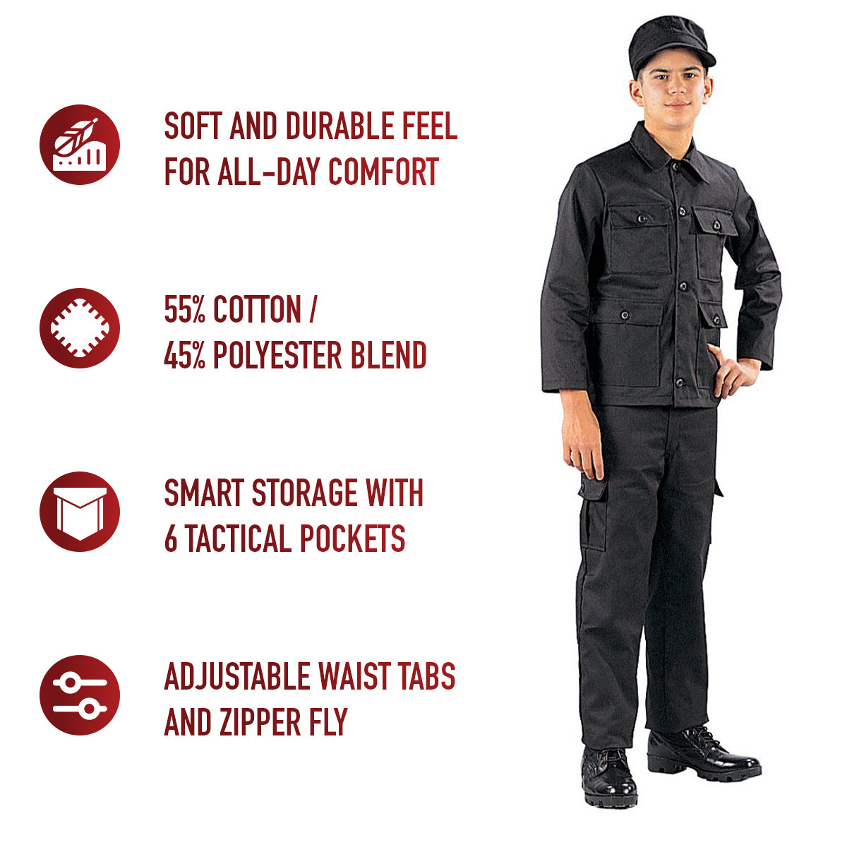 Rothco Kids Cargo Pants LARSON TACTICAL SUPPLY
