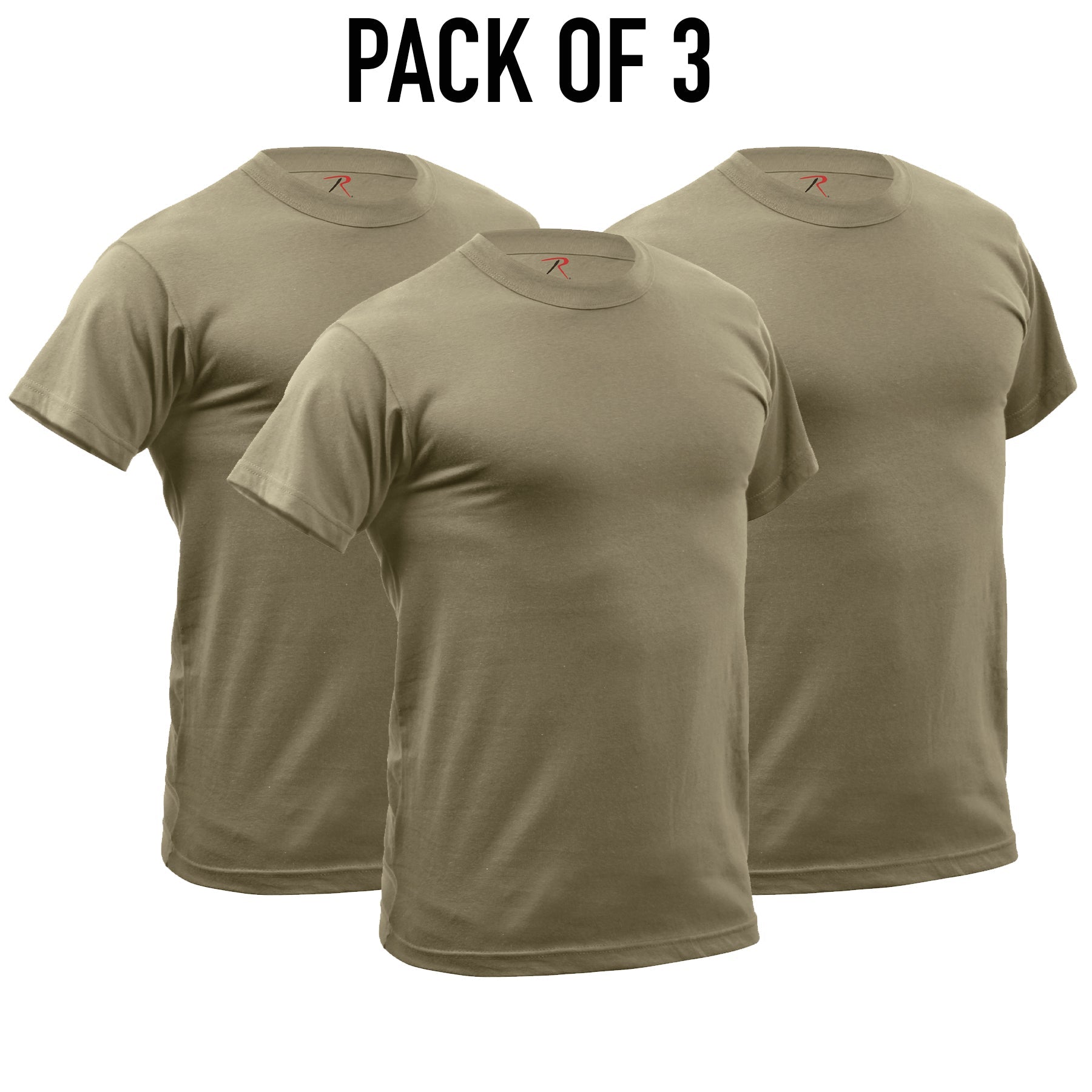 Rothco Quick Dry Moisture Wicking T-Shirt LARSON TACTICAL SUPPLY