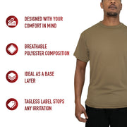 Rothco Quick Dry Moisture Wicking T-Shirt LARSON TACTICAL SUPPLY