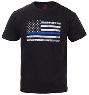 Rothco Kids Thin Blue Line US Flag T-Shirt LARSON TACTICAL SUPPLY