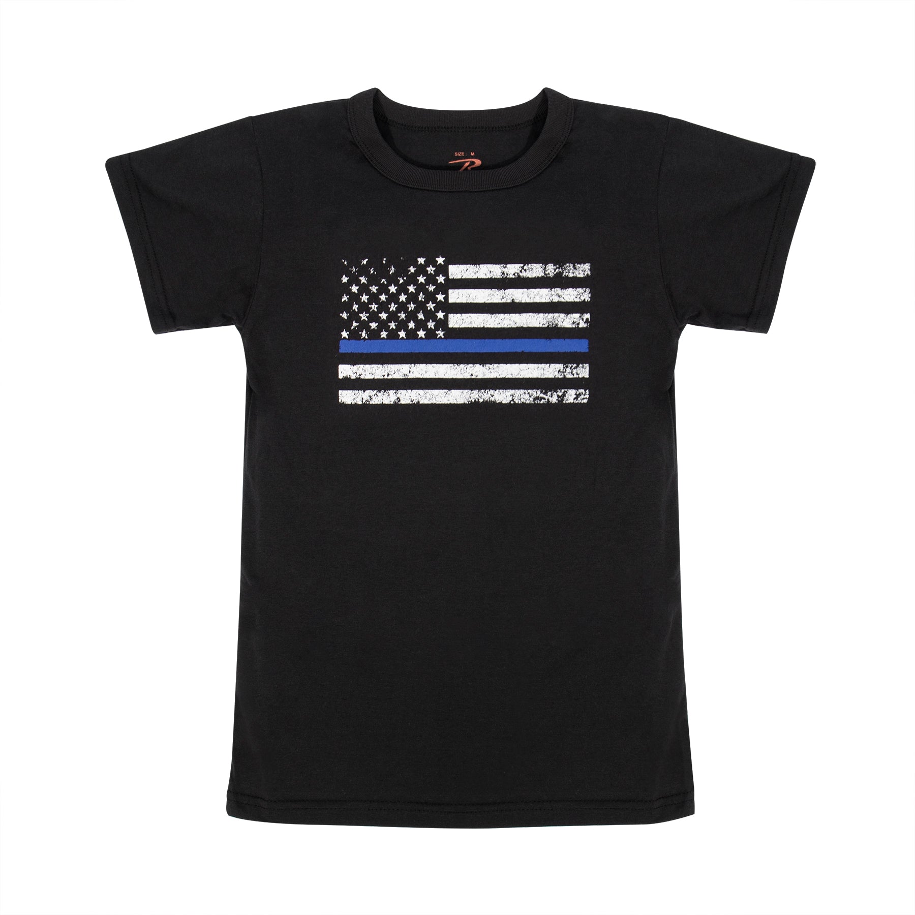 Rothco Kids Thin Blue Line US Flag T-Shirt LARSON TACTICAL SUPPLY