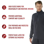 Rothco ECWCS Gen III Mid-Weight Underwear Top (Level II) LARSON TACTICAL SUPPLY