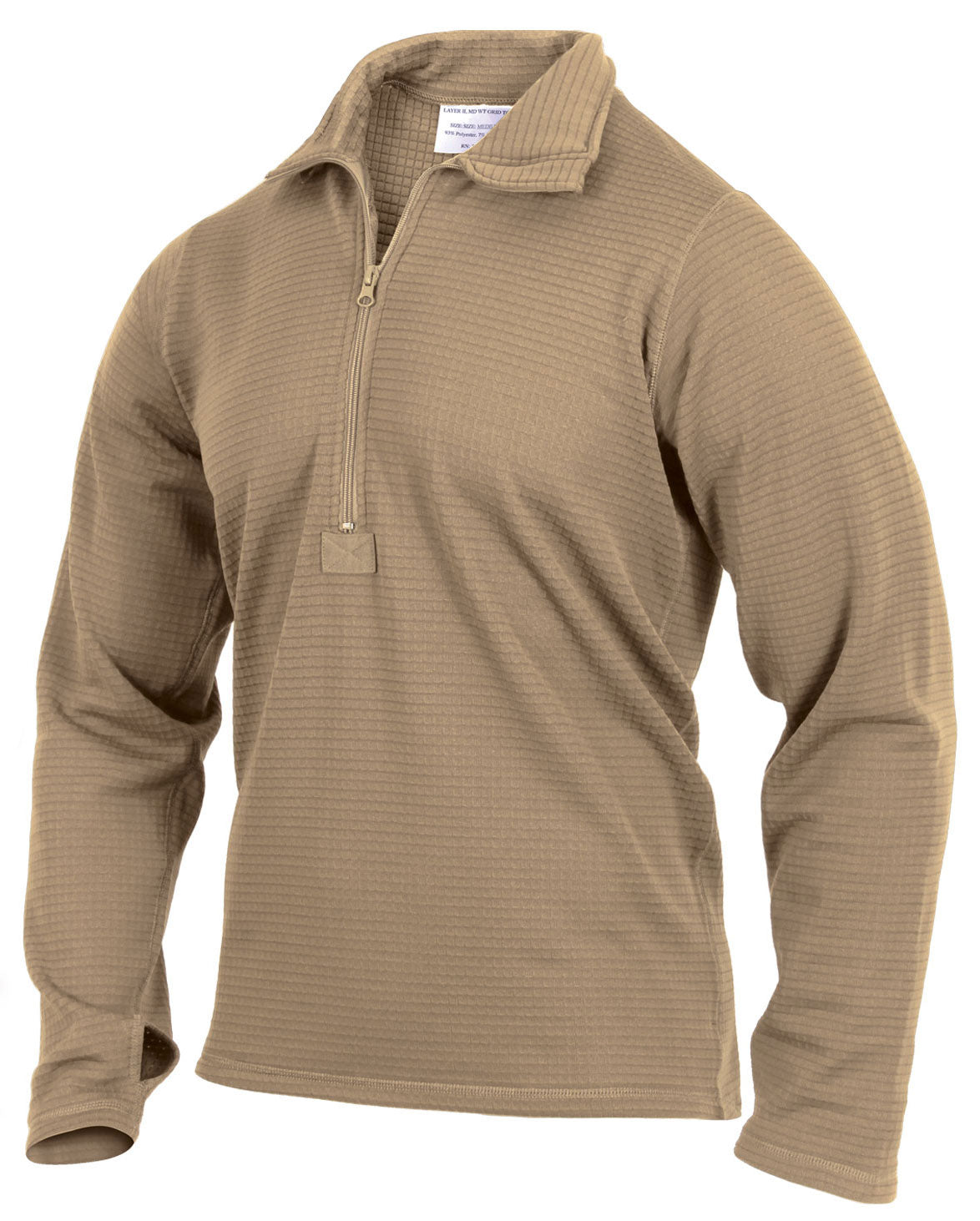 Rothco ECWCS Gen III Mid-Weight Underwear Top (Level II) LARSON TACTICAL SUPPLY