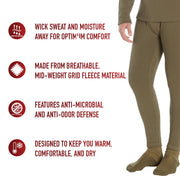 Rothco ECWCS Gen III Mid-Weight Underwear Bottoms (Level II) LARSON TACTICAL SUPPLY