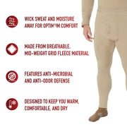 Rothco ECWCS Gen III Mid-Weight Underwear Bottoms (Level II) LARSON TACTICAL SUPPLY