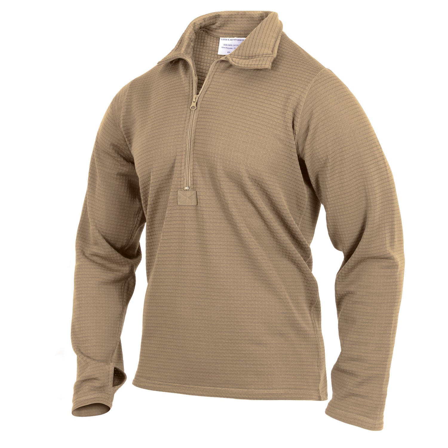 Rothco ECWCS Gen III Mid-Weight Underwear Top (Level II) LARSON TACTICAL SUPPLY