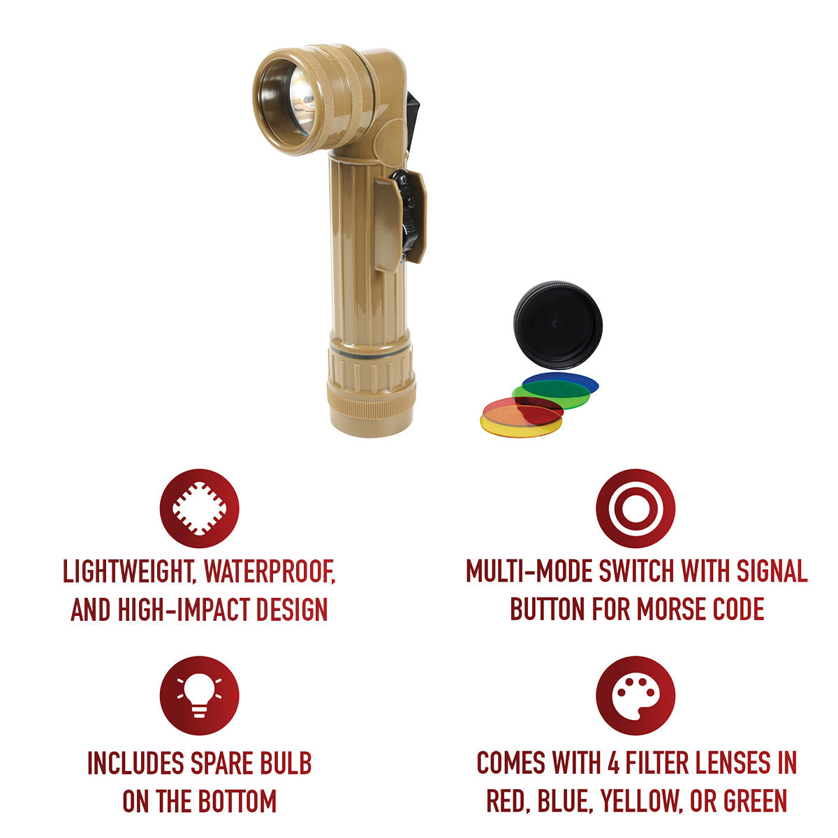 Rothco G.I. Type D-Cell Flashlights LARSON TACTICAL SUPPLY