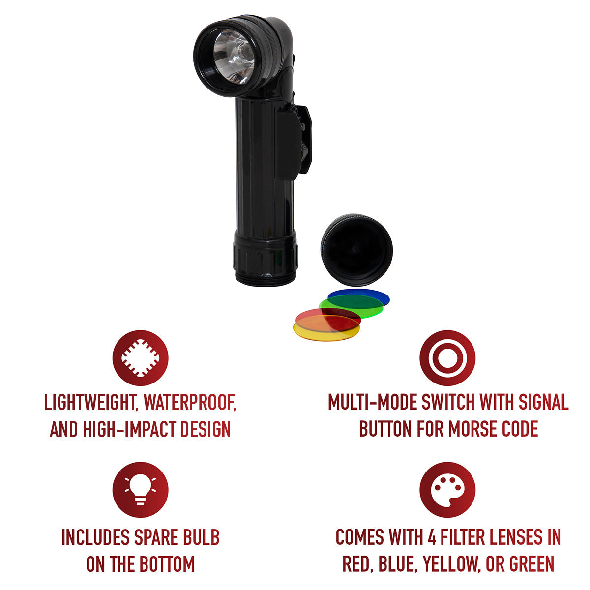 Rothco G.I. Type D-Cell Flashlights LARSON TACTICAL SUPPLY