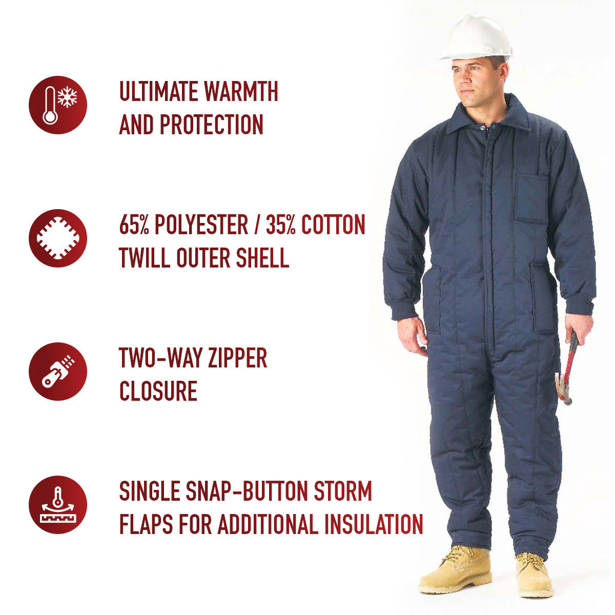 Rothco Insulated Coveralls LARSON TACTICAL SUPPLY