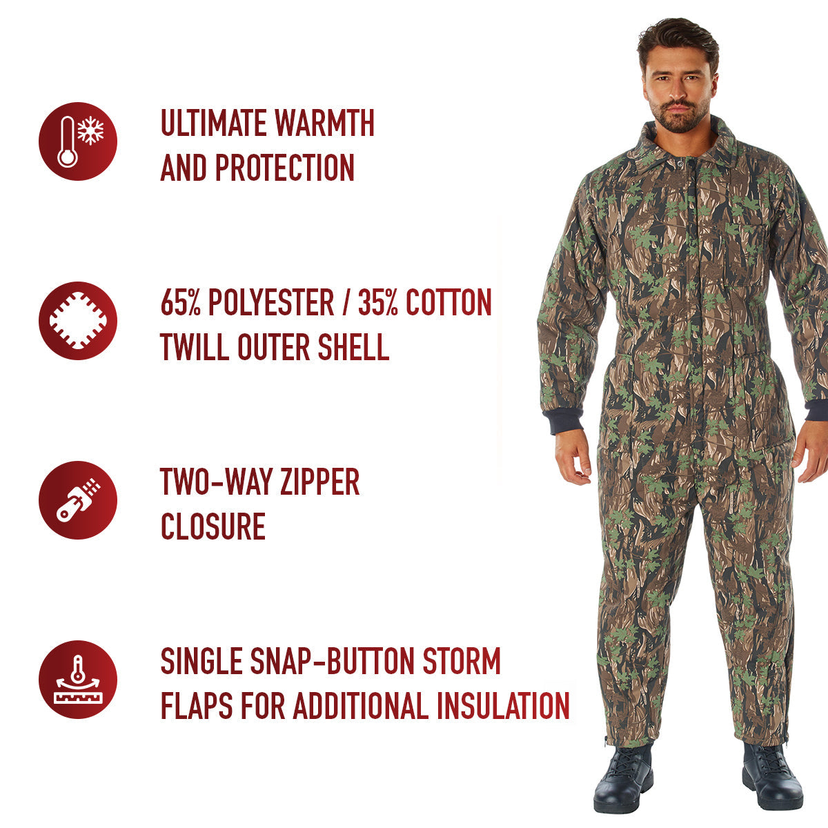 Rothco Insulated Coveralls LARSON TACTICAL SUPPLY