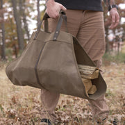 Rothco Backwoods Waxed Canvas Log Carrier LARSON TACTICAL SUPPLY