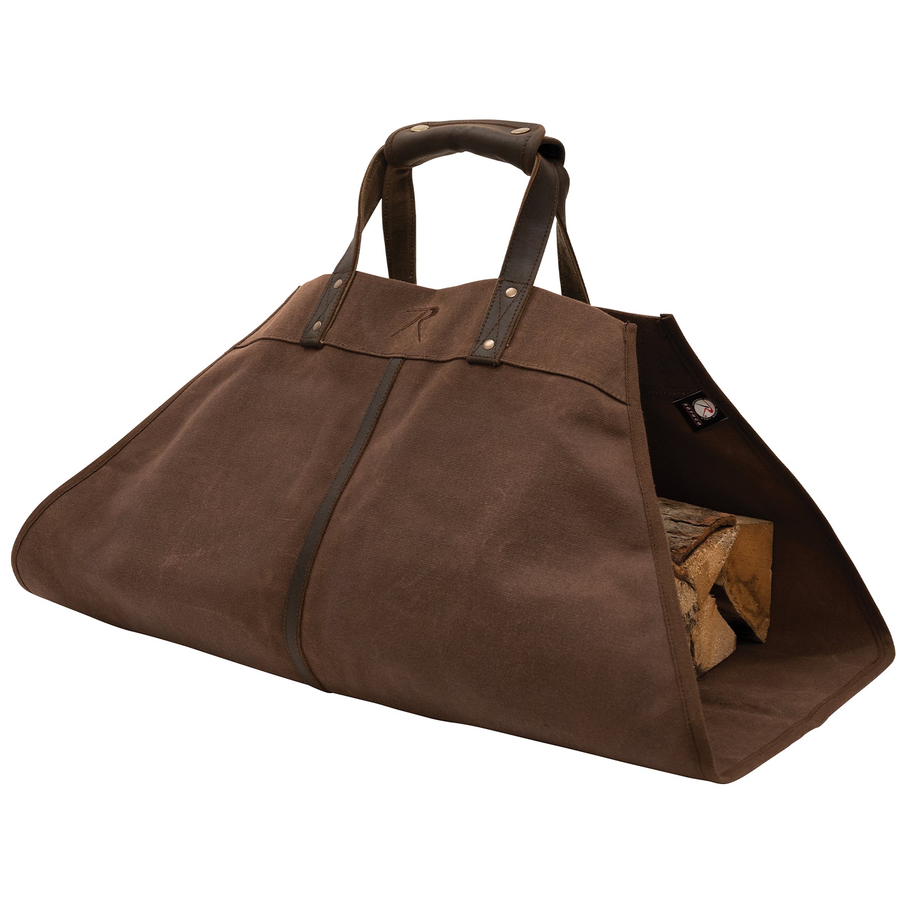 Rothco Backwoods Waxed Canvas Log Carrier LARSON TACTICAL SUPPLY