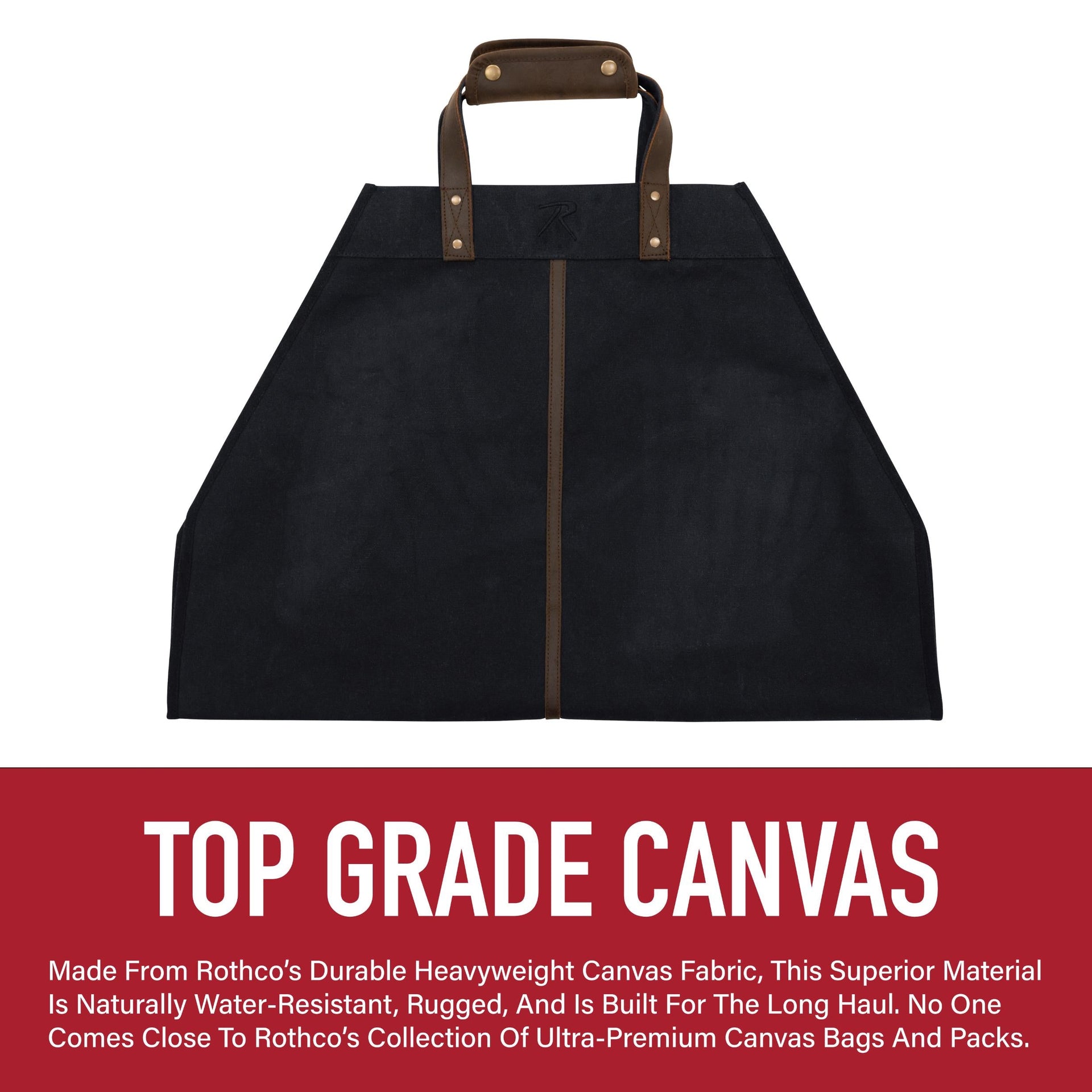 Rothco Backwoods Waxed Canvas Log Carrier LARSON TACTICAL SUPPLY