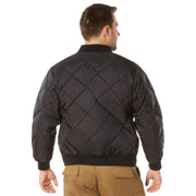 Rothco Diamond Quilted Nylon Flight Jacket LARSON TACTICAL SUPPLY