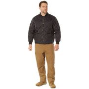 Rothco Diamond Quilted Nylon Flight Jacket LARSON TACTICAL SUPPLY