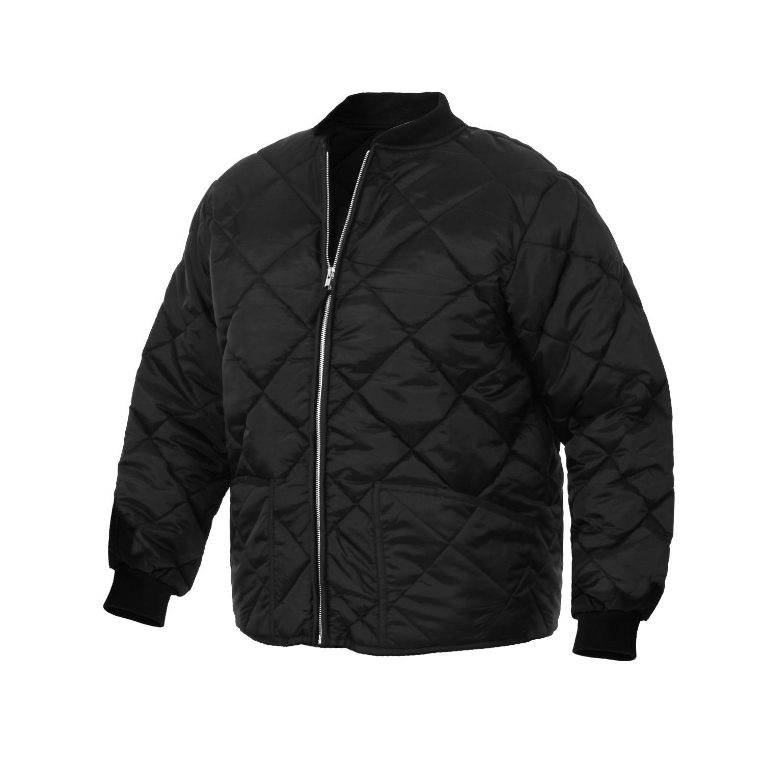 Rothco Diamond Quilted Nylon Flight Jacket LARSON TACTICAL SUPPLY
