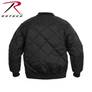 Rothco Diamond Quilted Nylon Flight Jacket LARSON TACTICAL SUPPLY