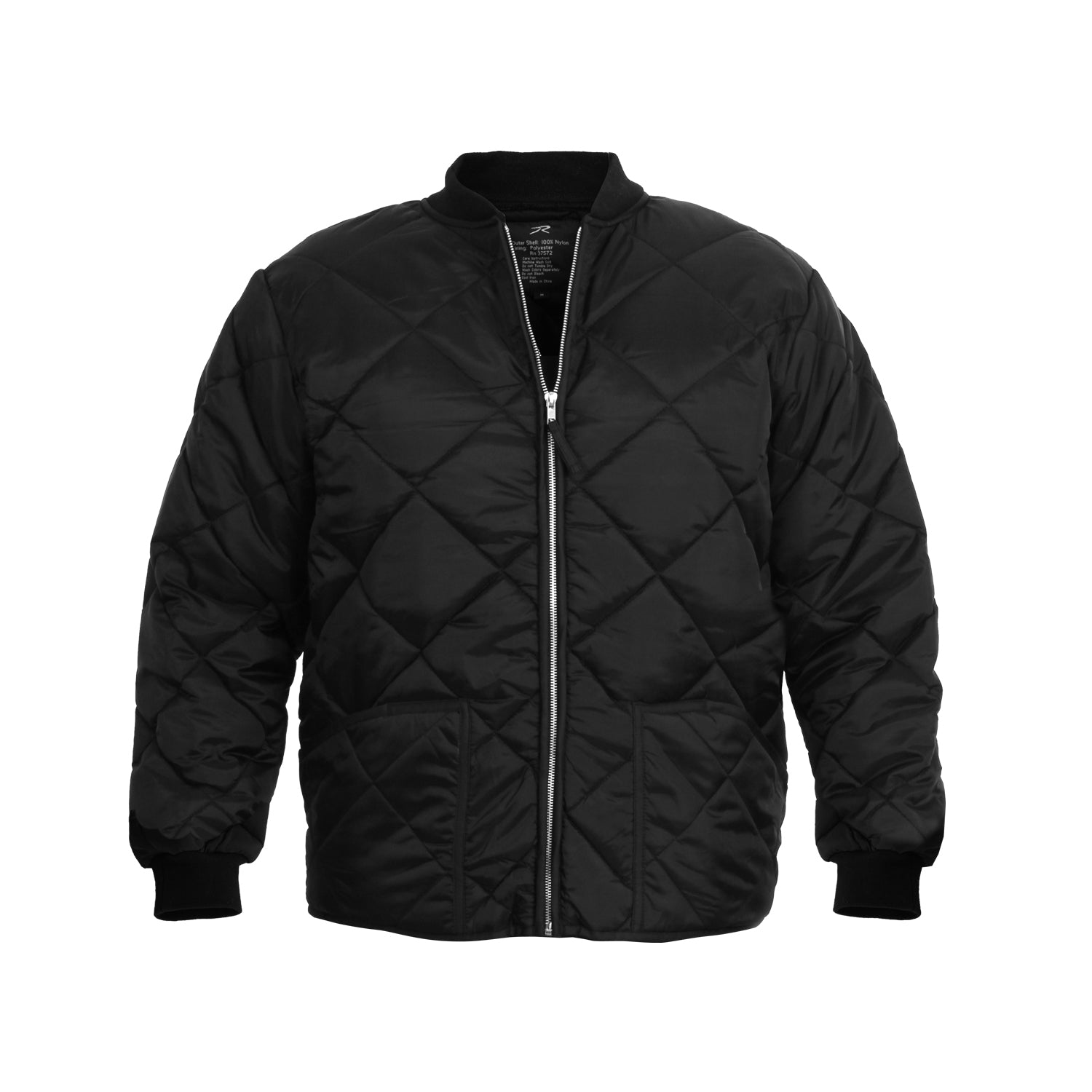 Rothco Diamond Quilted Nylon Flight Jacket LARSON TACTICAL SUPPLY