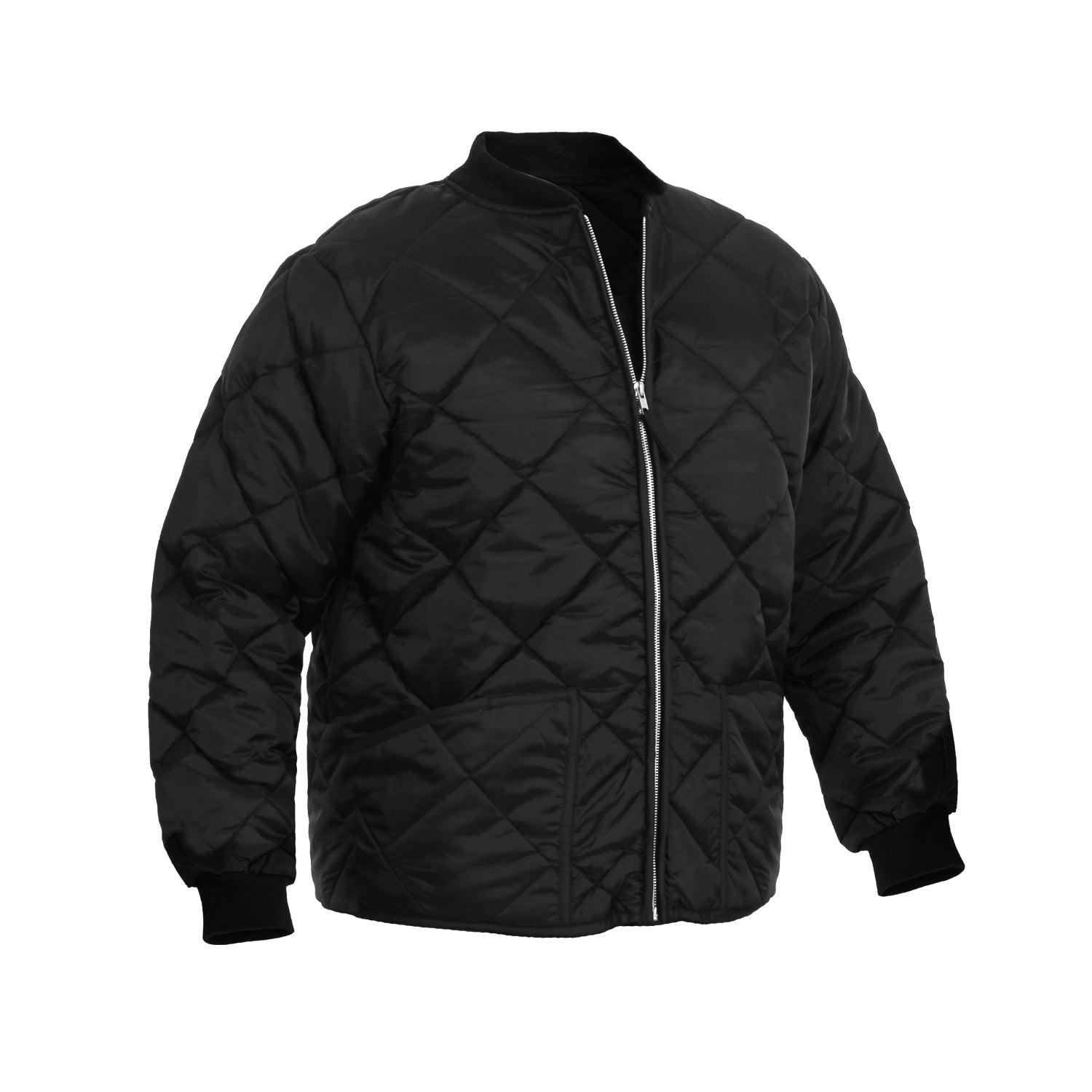 Rothco Diamond Quilted Nylon Flight Jacket LARSON TACTICAL SUPPLY