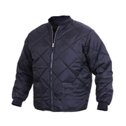 Rothco Diamond Quilted Nylon Flight Jacket LARSON TACTICAL SUPPLY