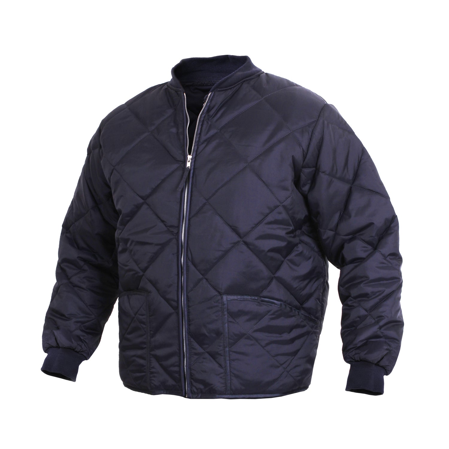 Rothco Diamond Quilted Nylon Flight Jacket LARSON TACTICAL SUPPLY