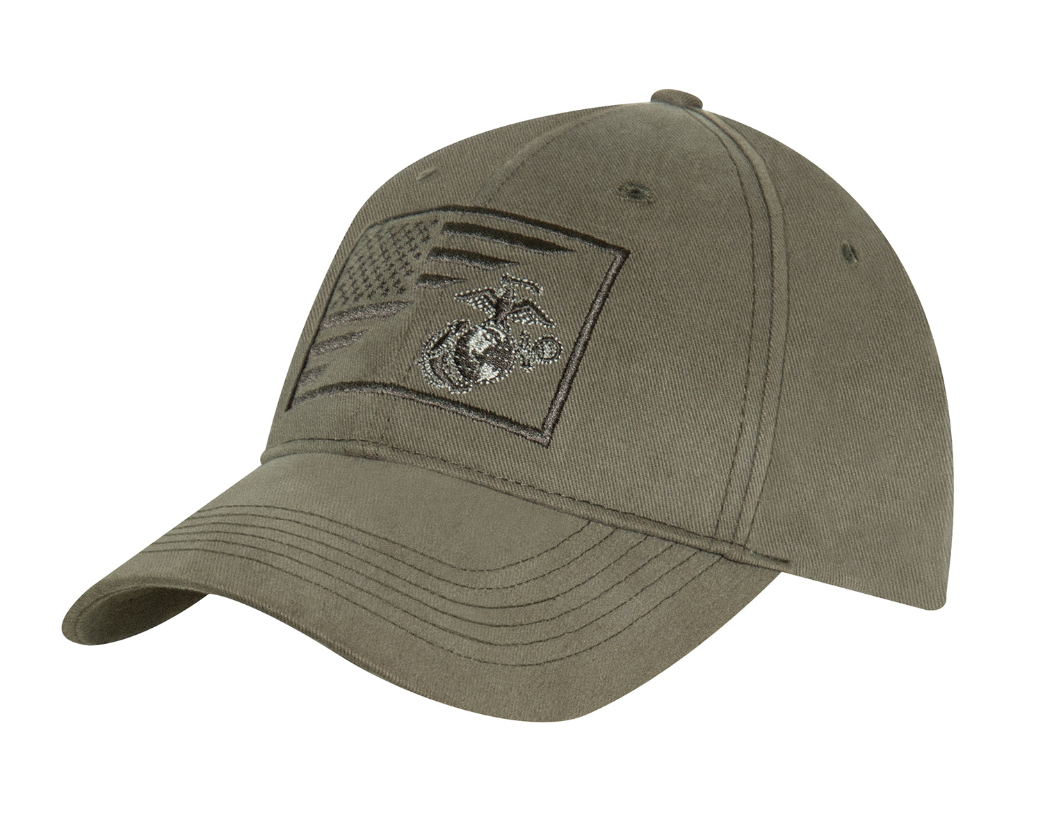 Rothco USMC Eagle, Globe and Anchor / US Flag Low Pro Cap LARSON TACTICAL SUPPLY