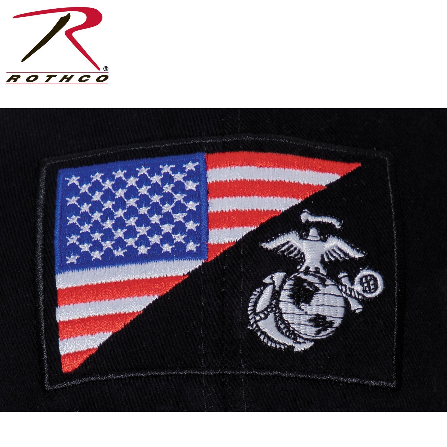 Rothco USMC Eagle, Globe and Anchor / US Flag Low Pro Cap LARSON TACTICAL SUPPLY