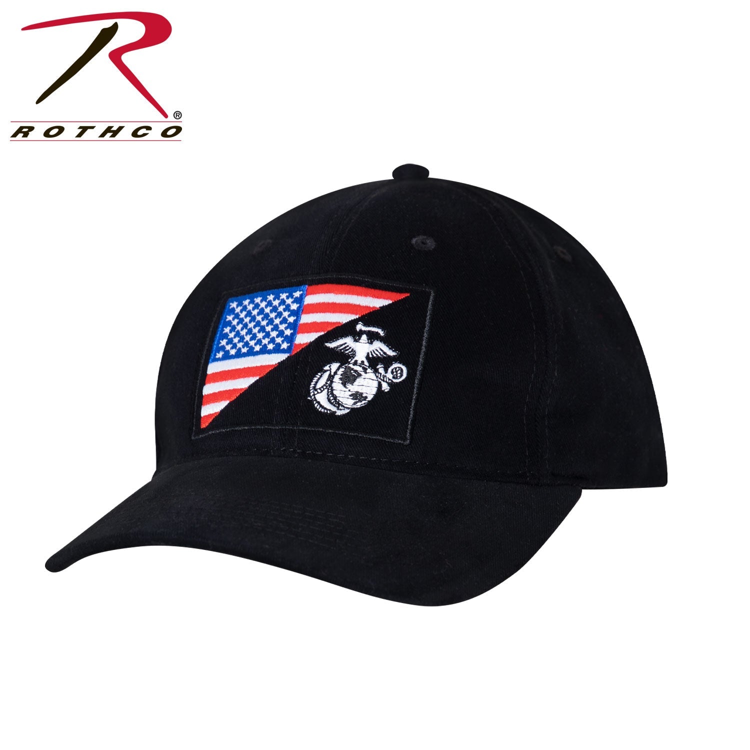 Rothco USMC Eagle, Globe and Anchor / US Flag Low Pro Cap LARSON TACTICAL SUPPLY