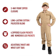 Rothco Kids Flightsuit LARSON TACTICAL SUPPLY