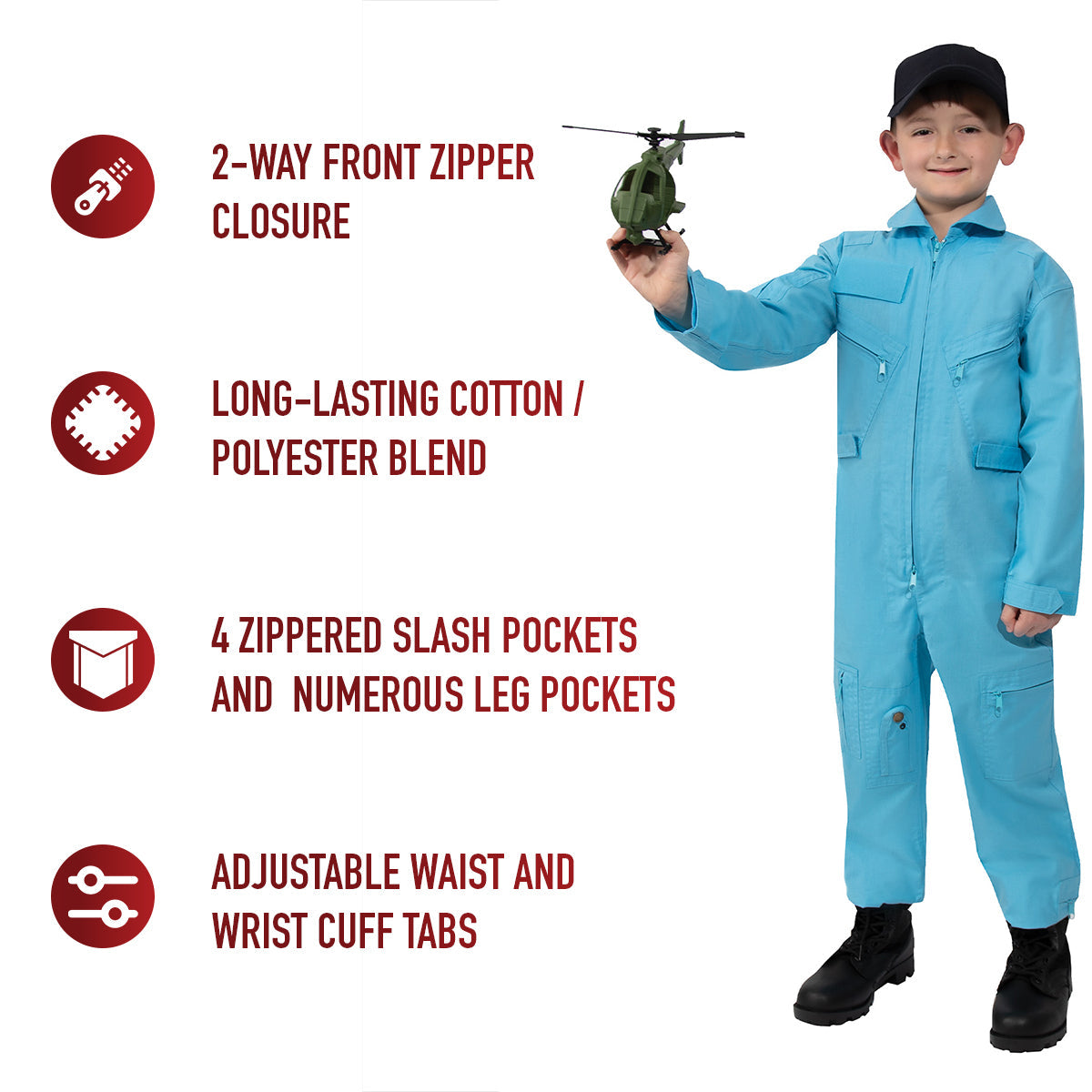 Rothco Kids Flightsuit LARSON TACTICAL SUPPLY