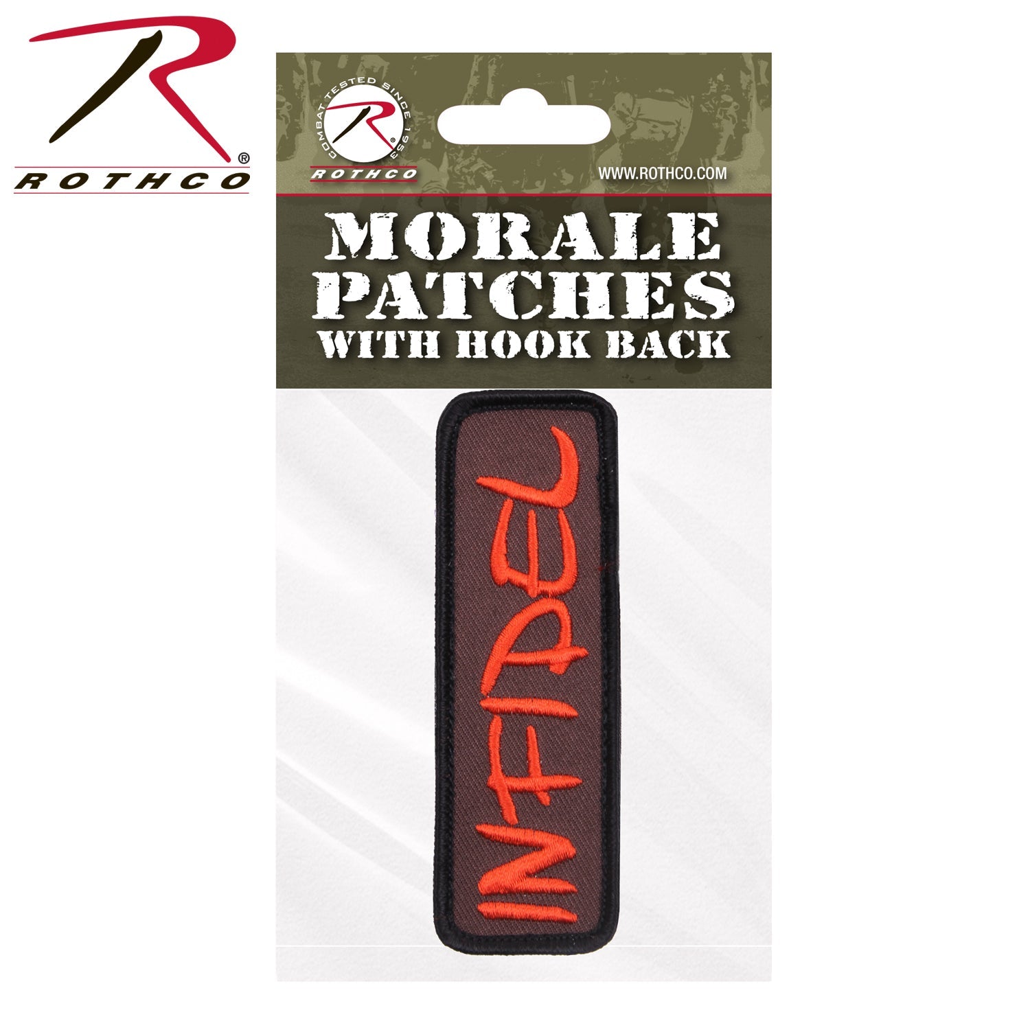 Rothco Infidel Morale Patch LARSON TACTICAL SUPPLY