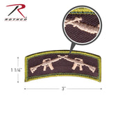 Rothco Crossed Rifles Morale Patch LARSON TACTICAL SUPPLY