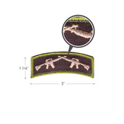 Rothco Crossed Rifles Morale Patch LARSON TACTICAL SUPPLY