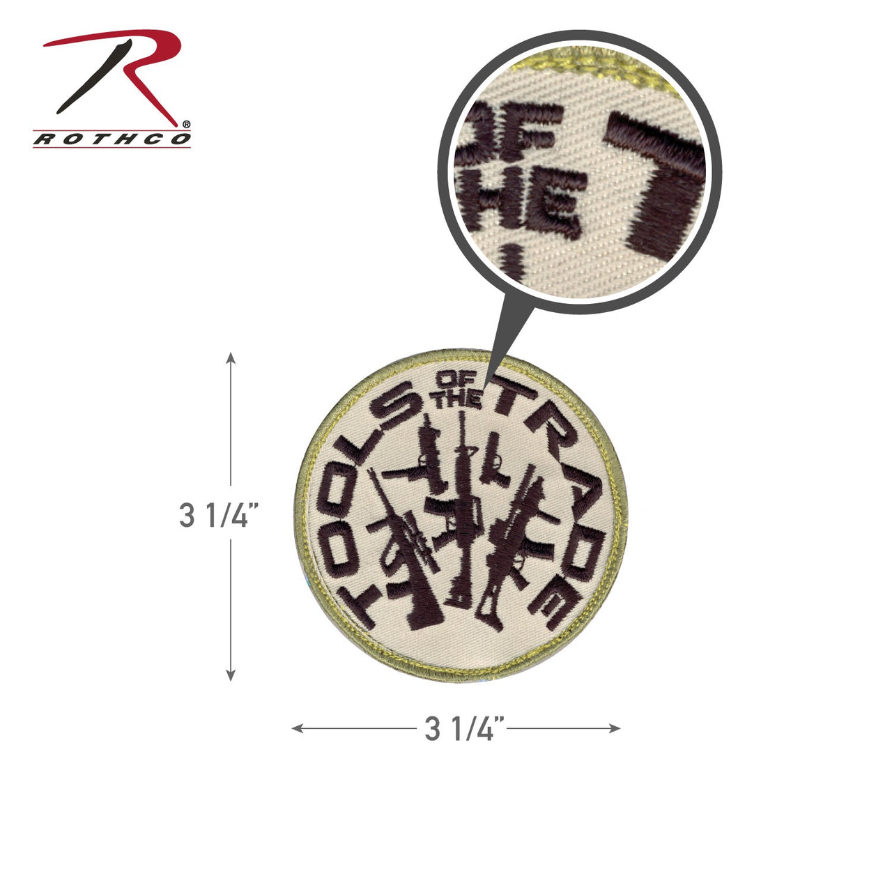 Rothco Tools Of The Trade Morale Patch LARSON TACTICAL SUPPLY