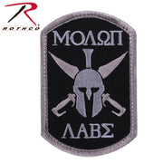 Rothco Molon Labe Spartan Morale Patch LARSON TACTICAL SUPPLY