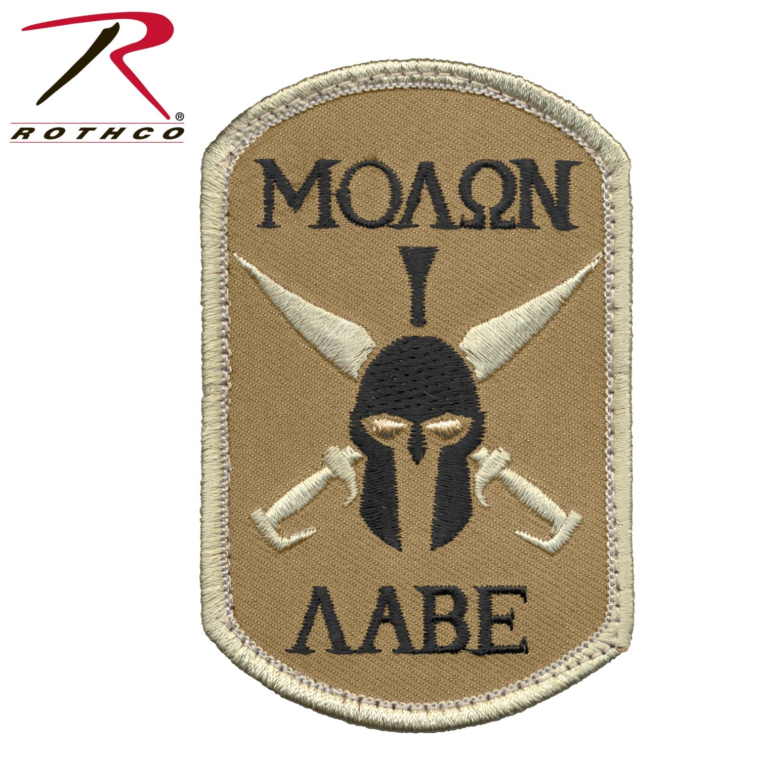 Rothco Molon Labe Spartan Morale Patch LARSON TACTICAL SUPPLY