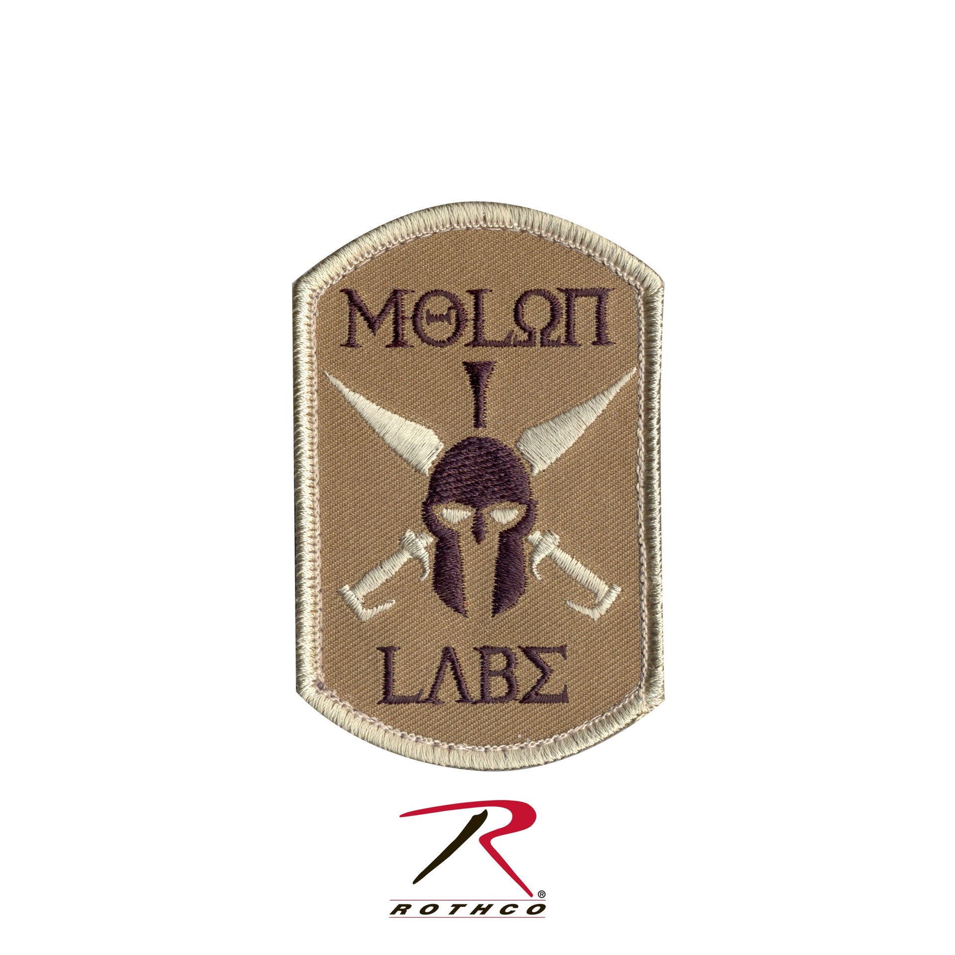 Rothco Molon Labe Spartan Morale Patch LARSON TACTICAL SUPPLY