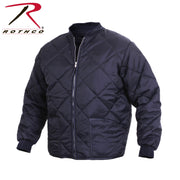 Rothco Diamond Quilted Nylon Flight Jacket LARSON TACTICAL SUPPLY