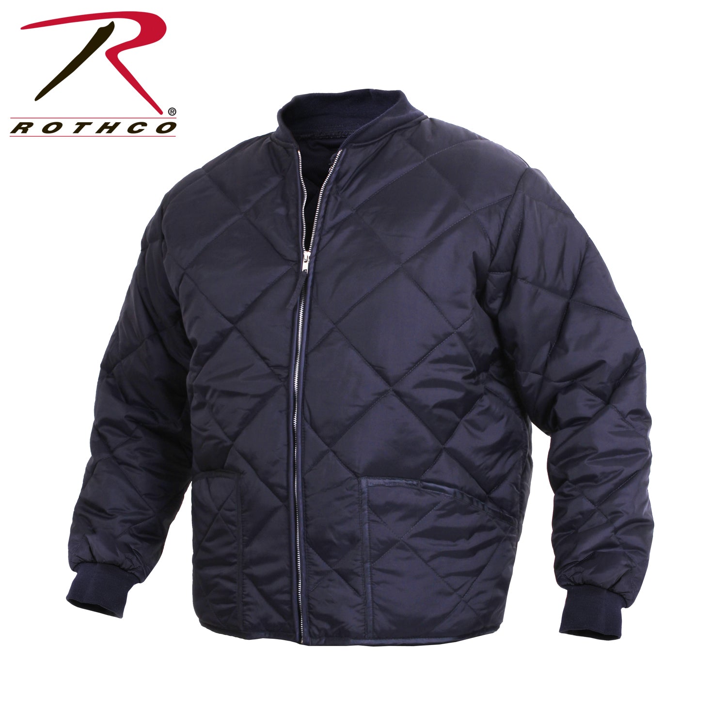 Rothco Diamond Quilted Nylon Flight Jacket LARSON TACTICAL SUPPLY