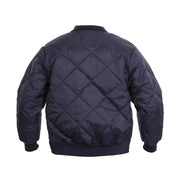 Rothco Diamond Quilted Nylon Flight Jacket LARSON TACTICAL SUPPLY