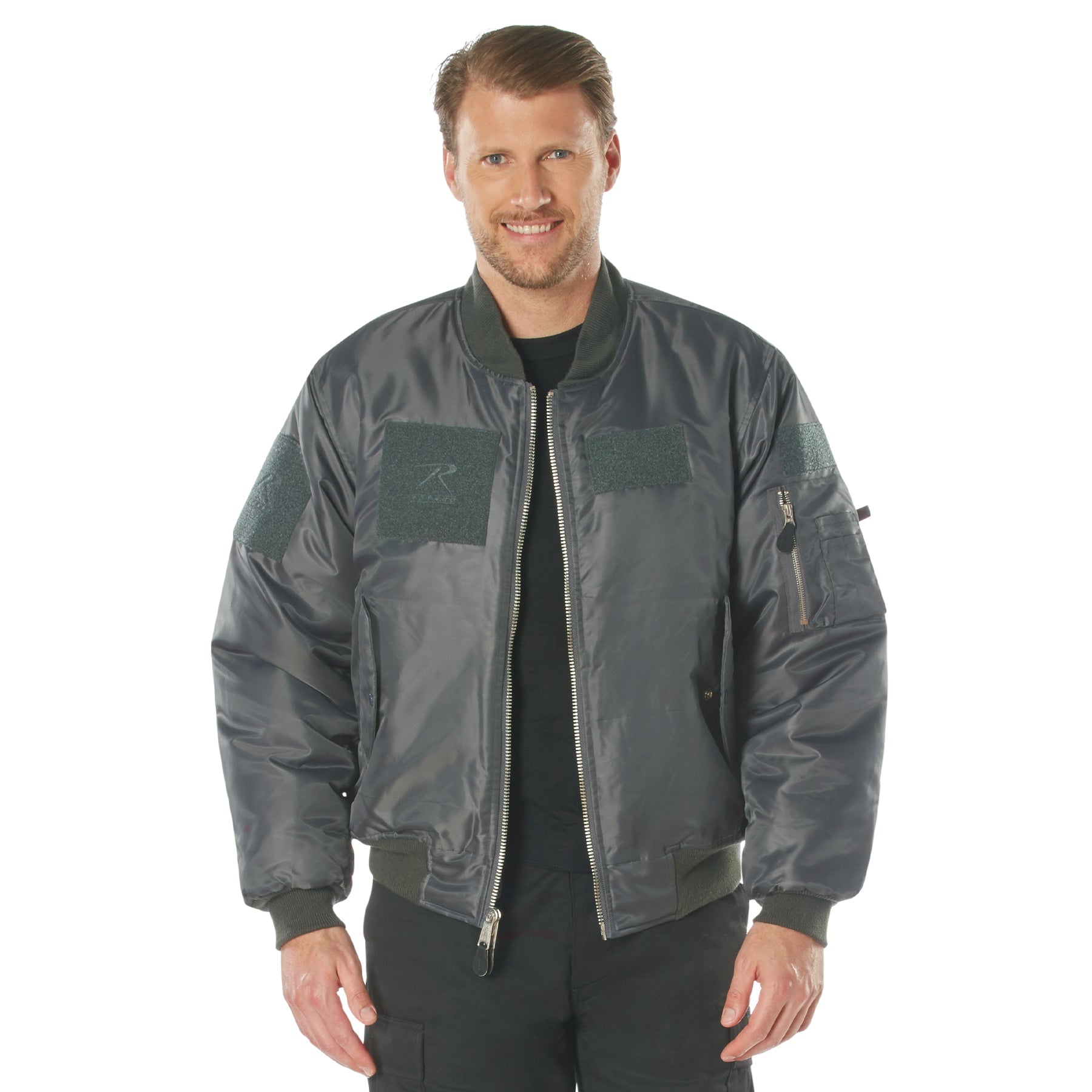 Rothco MA-1 Flight Jacket with Patches LARSON TACTICAL SUPPLY