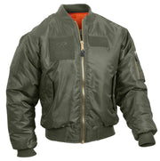 Rothco MA-1 Flight Jacket with Patches LARSON TACTICAL SUPPLY