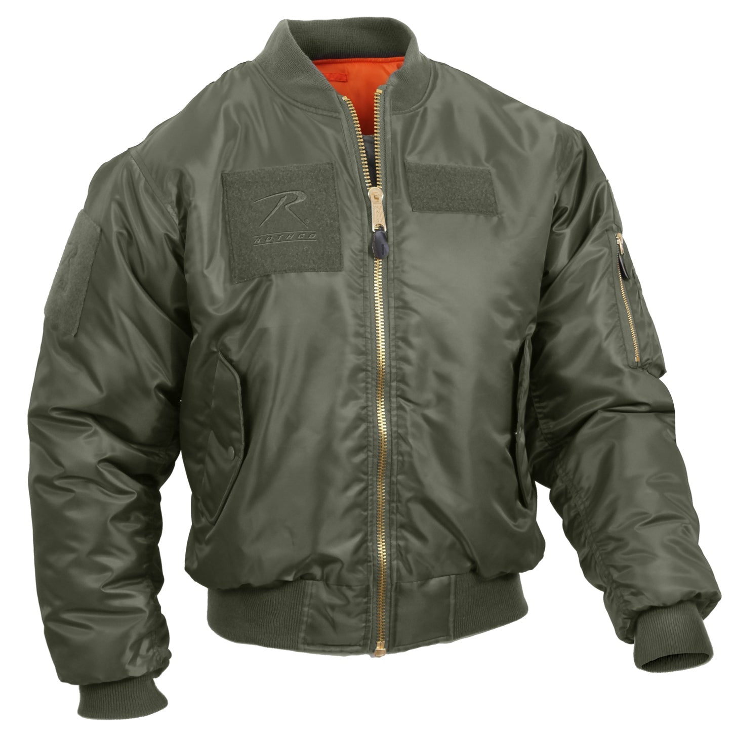 Rothco MA-1 Flight Jacket with Patches LARSON TACTICAL SUPPLY