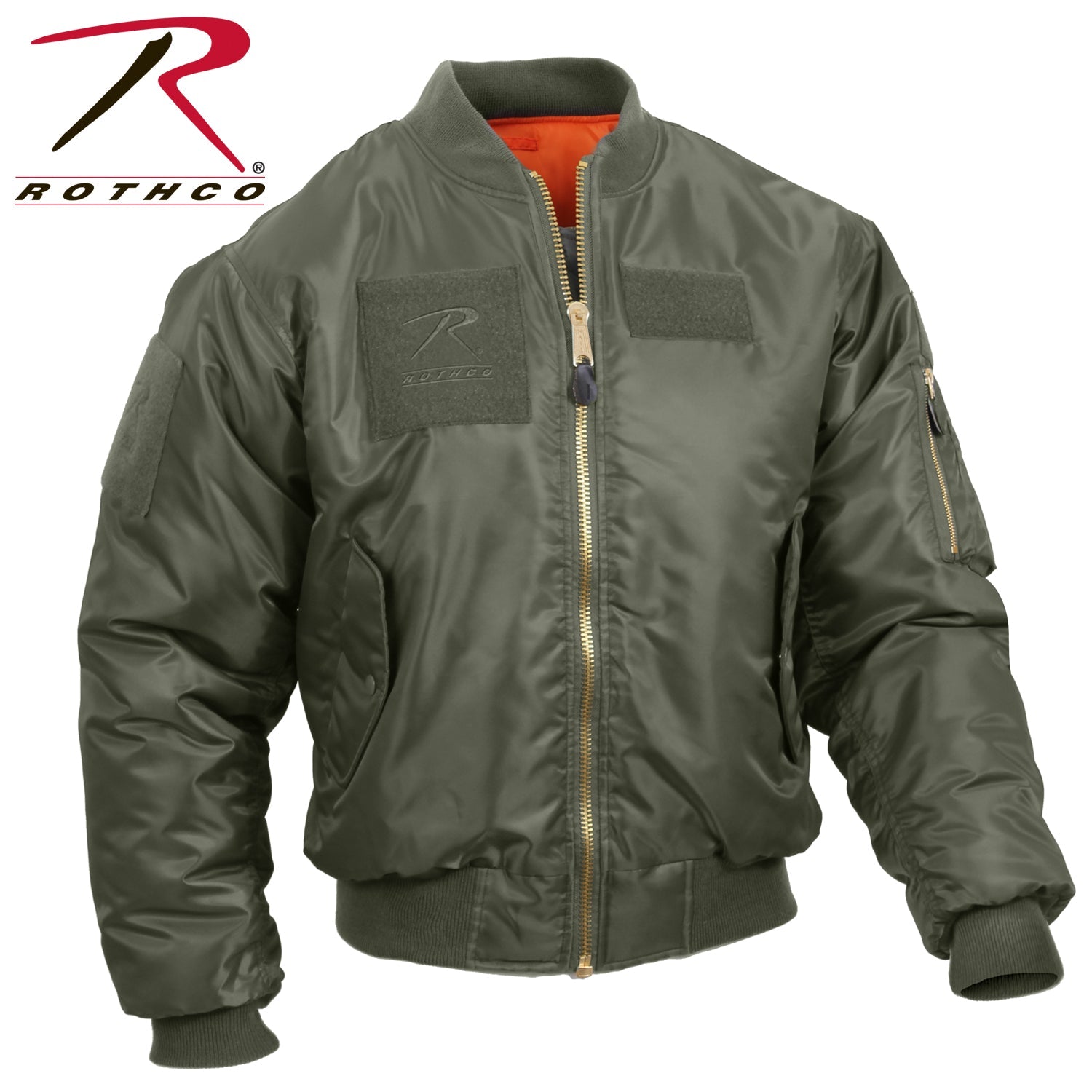 Rothco MA-1 Flight Jacket with Patches LARSON TACTICAL SUPPLY