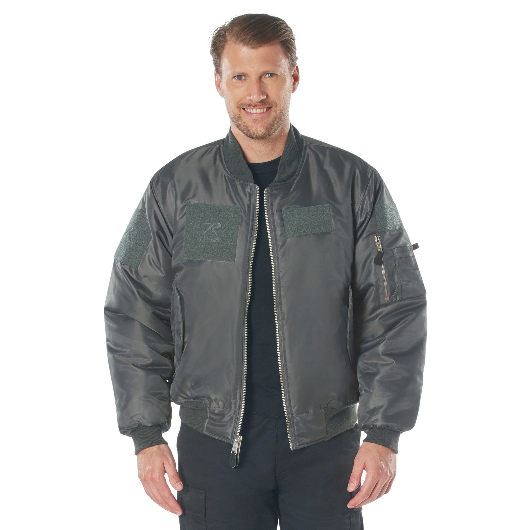 Rothco MA-1 Flight Jacket with Patches LARSON TACTICAL SUPPLY