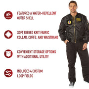 Rothco MA-1 Flight Jacket with Patches LARSON TACTICAL SUPPLY