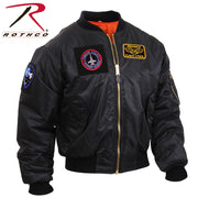 Rothco MA-1 Flight Jacket with Patches LARSON TACTICAL SUPPLY